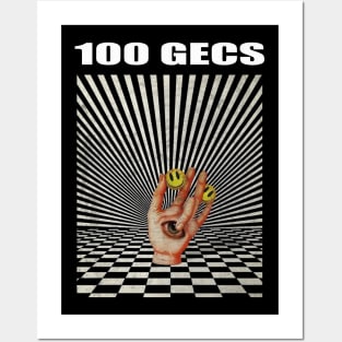 Illuminati Hand Of 100 Gecs Posters and Art